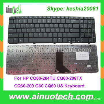 English US Laptop Keyboard for HP CQ60 CQ60-204TU CQ60-208TX CQ60-200 G60 CQ60 US Keyboard Wholesale Price